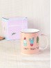 "Can't Touch This!" Cactus Print Mug With Gift Box (Set of 4) 350ml (12oz)